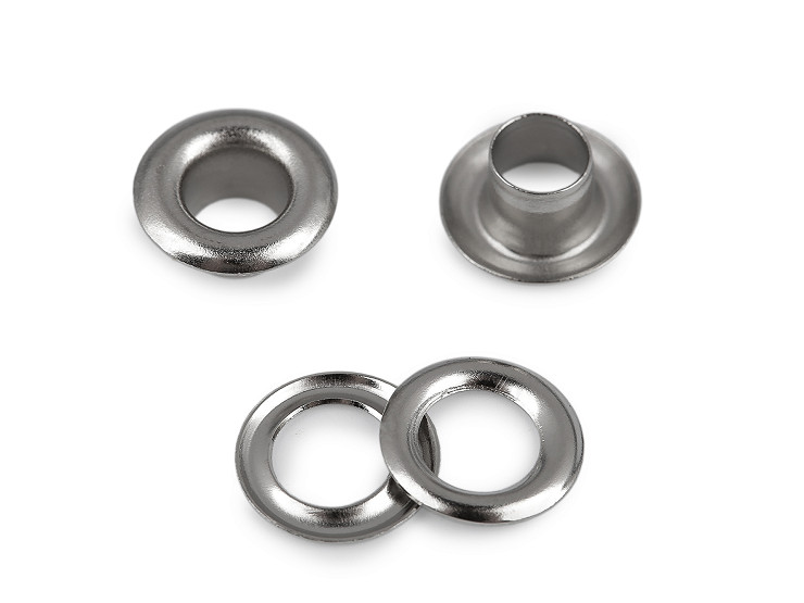 Průchodky s podložkou vnitřní Ø5,5 mm / vnější Ø10 mm