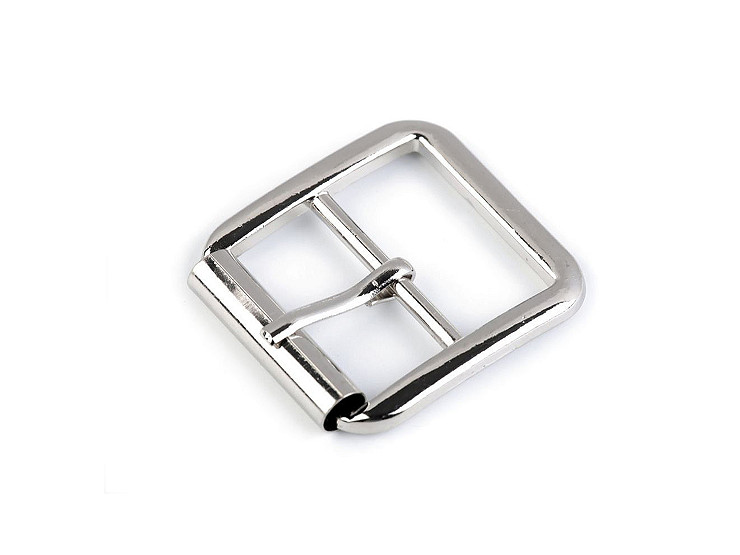 Klamra / sprzączka metalowa otwór do przewlekania 25 mm