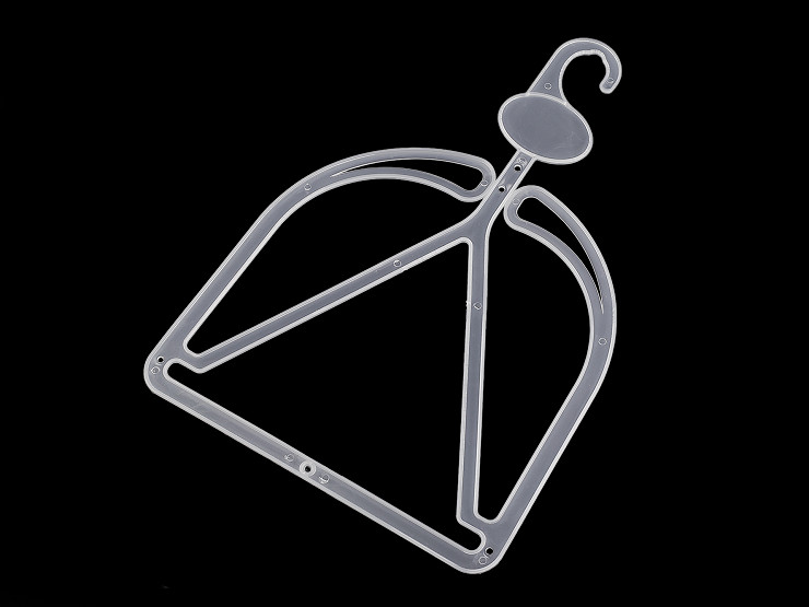 Sapka akasztó 18x26,5 cm műanyag