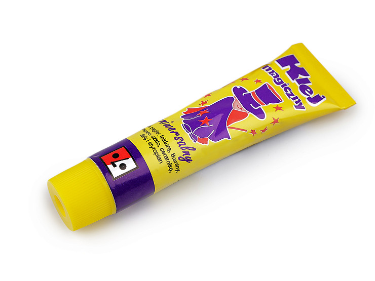 Klej do papieru, tkaniny, drewna, szkła, ceramiki, kartonu, styropianu, folii 45g