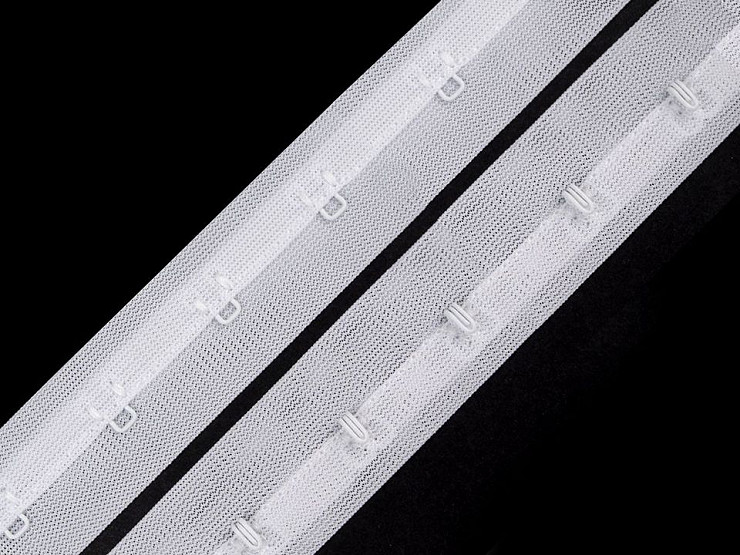 Hook and Eye Tape PES width 25mm one-row