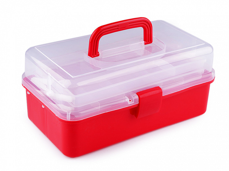 Sortierbox / Kofferchen aus Kunststoff 20x33x15 cm