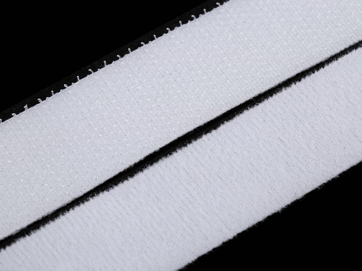 Bande Velcro double face en nylon, largeur 20 mm 
