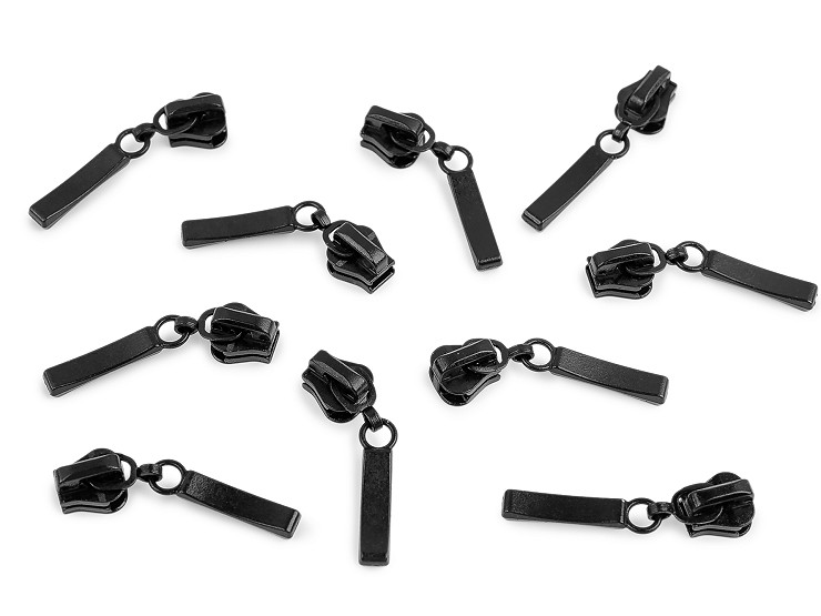 Slider to Plastic Zippers No 5 decorative