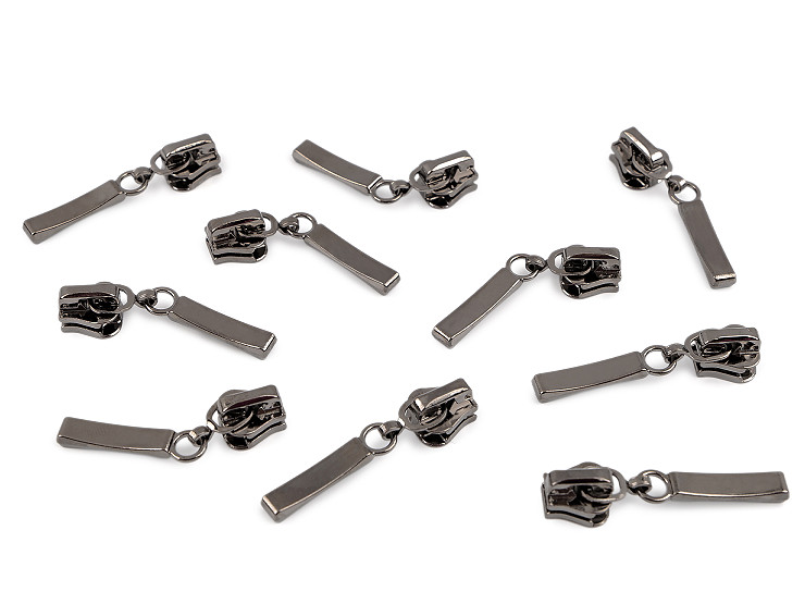 Slider to Plastic Zippers No 5 decorative