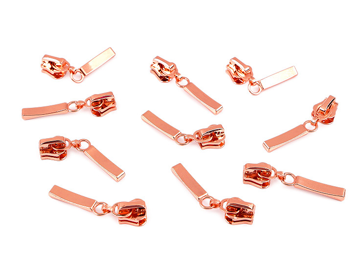 Slider to Plastic Zippers No 5 decorative