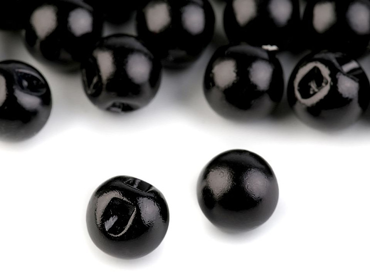 Sew-on Faux Pearl Bead / Button Ø10 mm