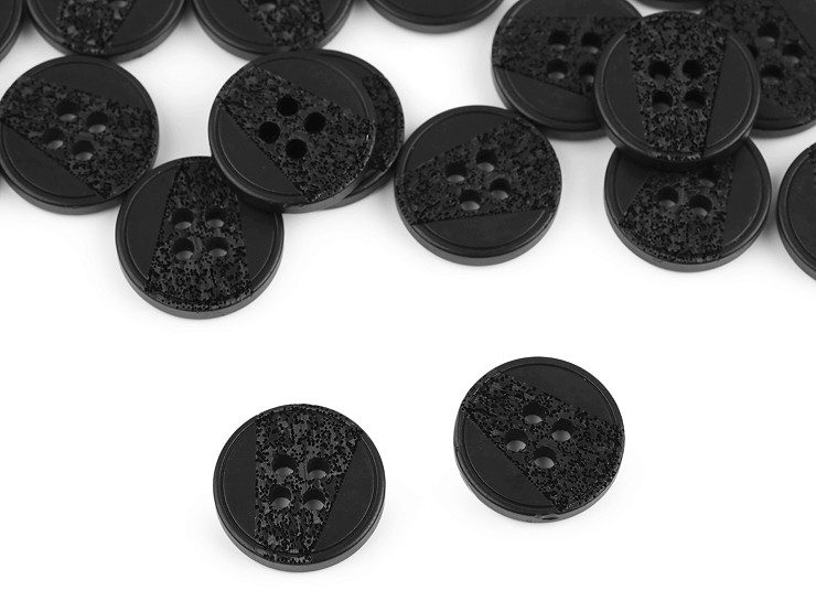 Button with laser engraving, size 24', 28', 32', 36'