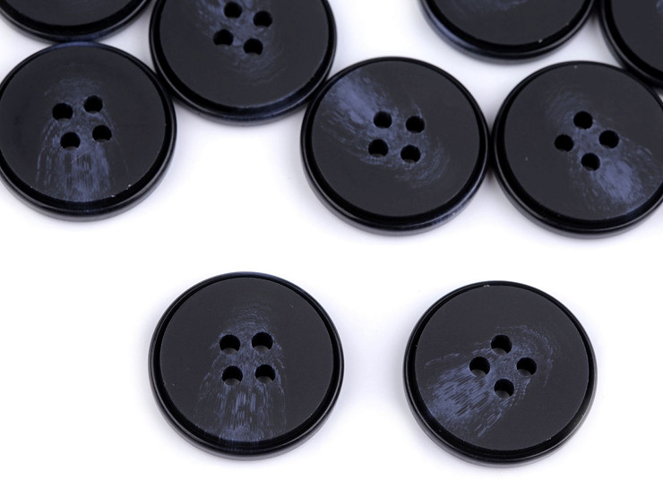 Botón con pátina fina, tamaño 24', 28', 32', 36', 40'