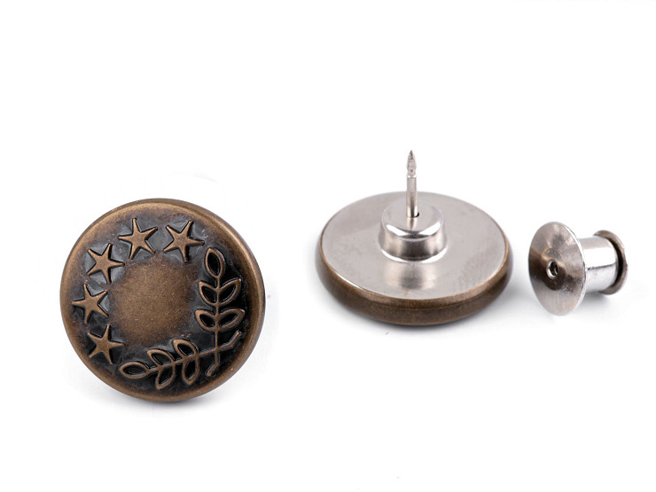Bouton pour jeans, taille amovible 32 | Mercerie et Tissus