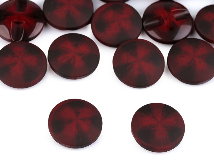 Gombík kabátový, sakový - zamatový efekt veľkosť 34 ", 40", 48"