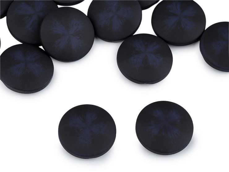 Gombík kabátový, sakový - zamatový efekt veľkosť 34 ", 40", 48"