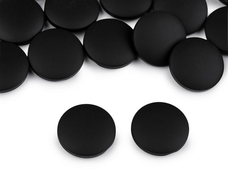 Gombík kabátový, sakový - zamatový efekt veľkosť 34 ", 40", 48"