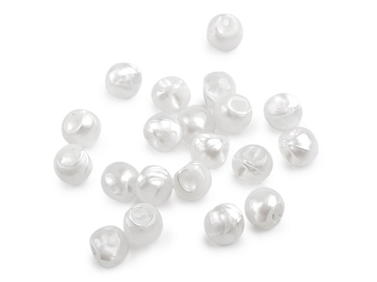 Perla k našití / knoflík Ø10 mm