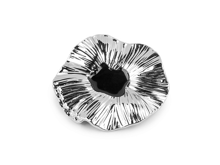 Dizájnos fémgomb 47 mm