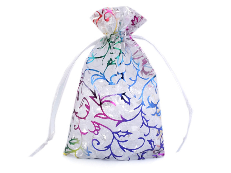 Organza Gift bag cm colour lurex STOKLASA Haberdashery