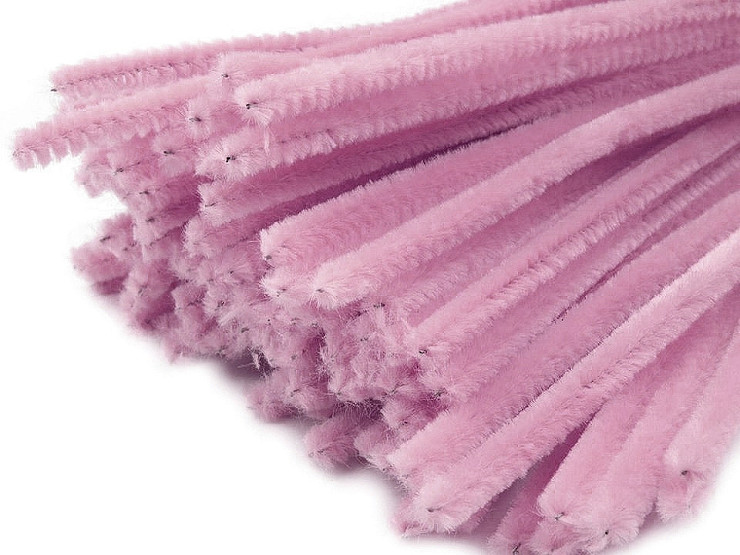 Bâtonnets de fil chenille, Ø 6 mm, longueur 30 cm