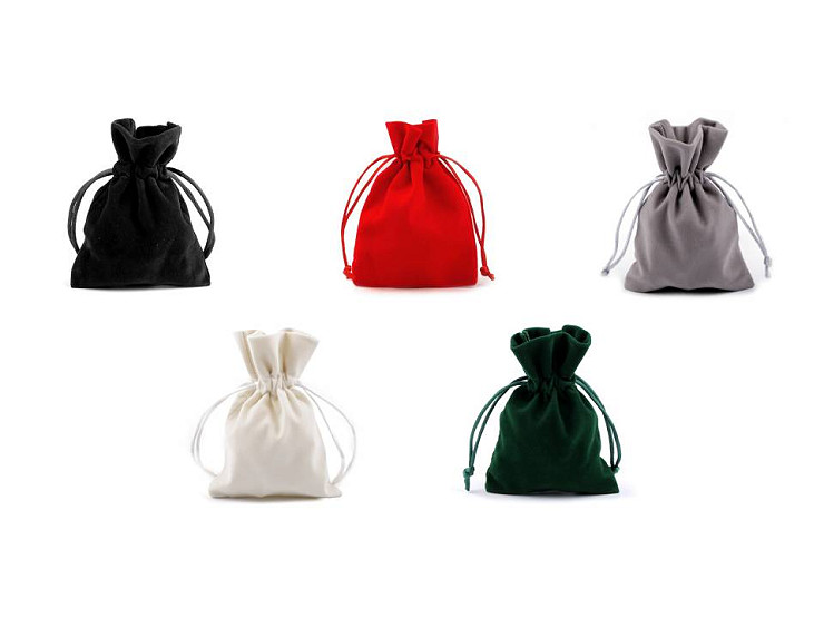 Săculeț catifea pentru cadouri, 8,5x11 cm