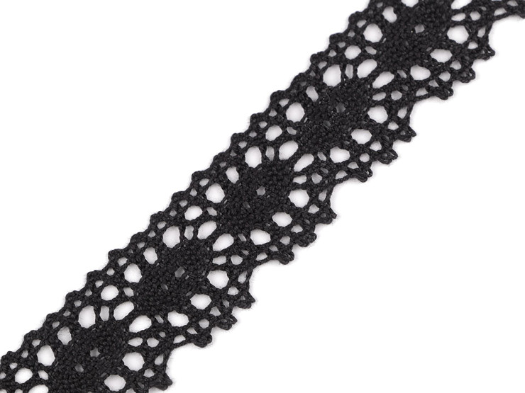 Cotton Bobbin Lace Trim width 32 mm