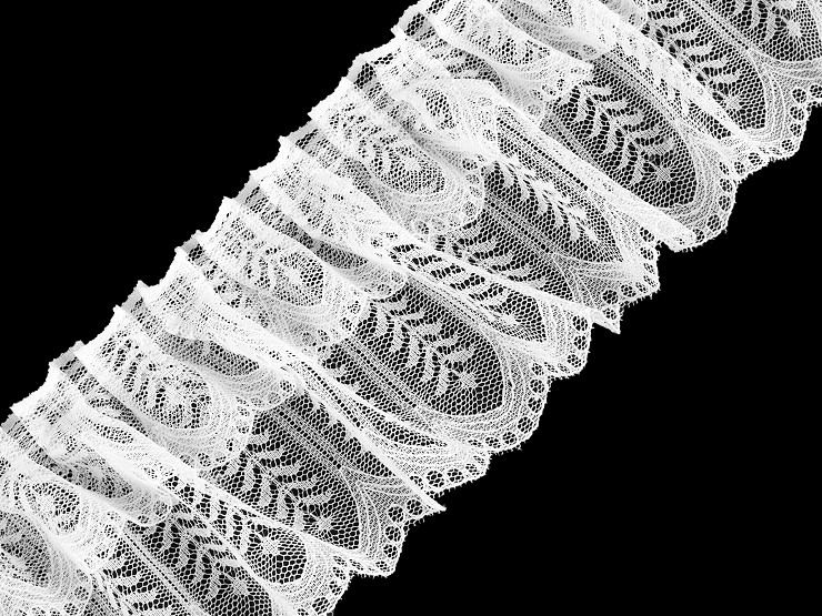 Pleated Lace Trim width 85; 95 mm