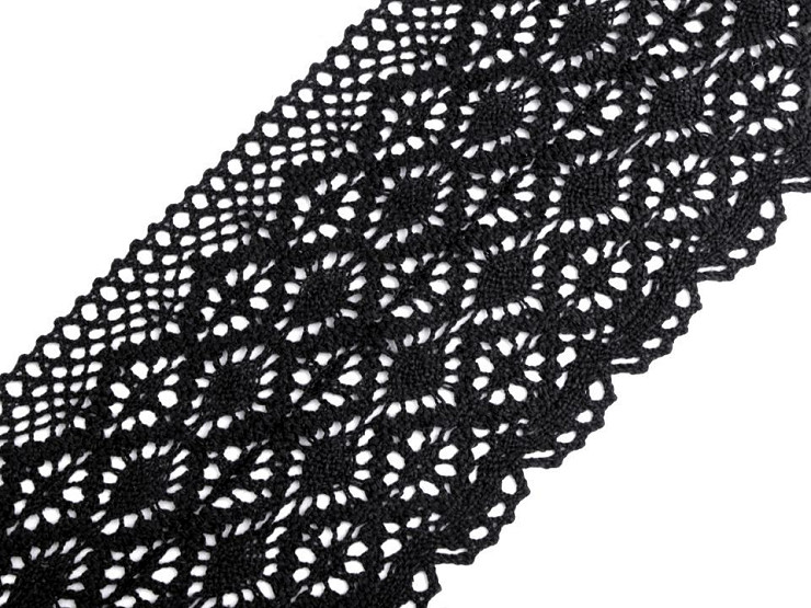 Cotton Bobbin lace width 11-12 cm