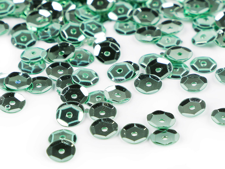 Varrható flitterek Ø6 mm törött