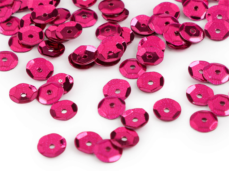 Lentejuelas sueltas ahuecadas Ø6 mm