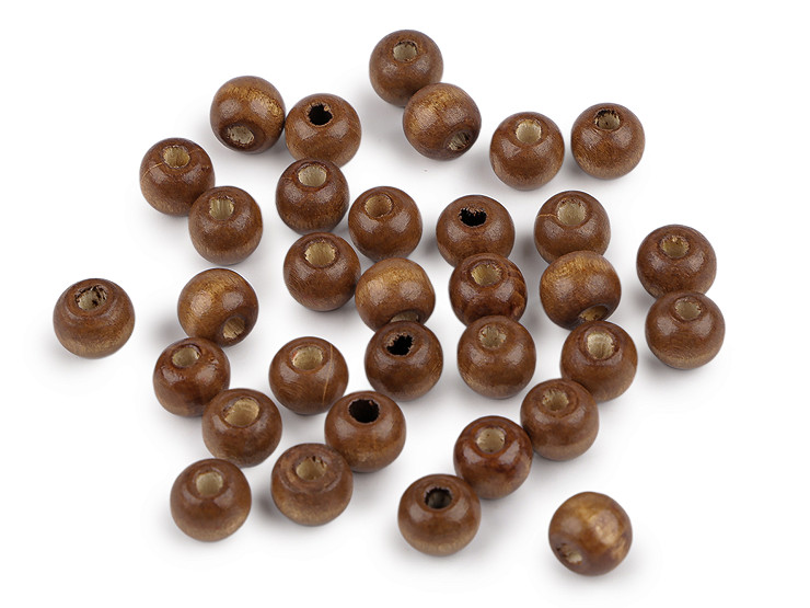 Drevené korálky Ø10mm 