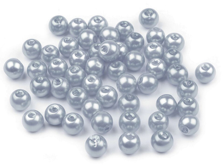 Round Glass Pearl Imitation Beads Ø6 mm