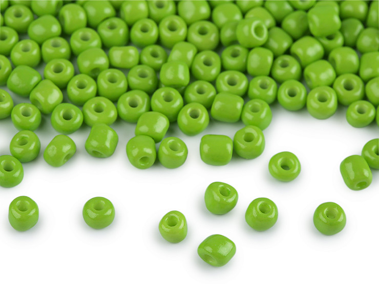 Glass Seed Beads "Rocaille" 6/0 - 4 mm