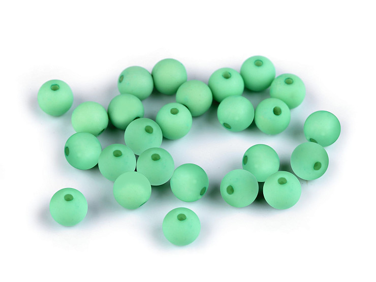 Matte Acrylic Beads Ø8 mm