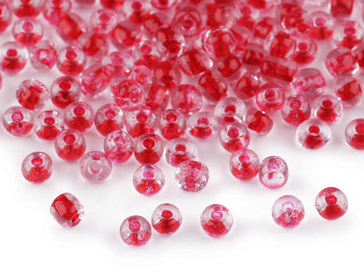 Seed beads 6/0 - 4 mm, bright colors