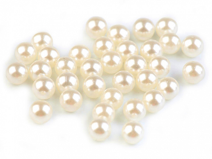 Plastic Round Riveting Beads Ø6 mm