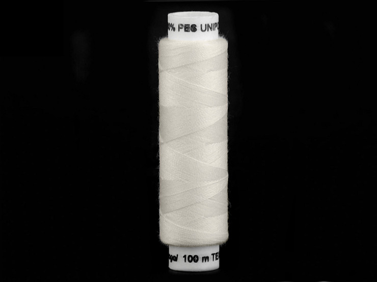 Polyesterové nite Unipoly návin 100 m