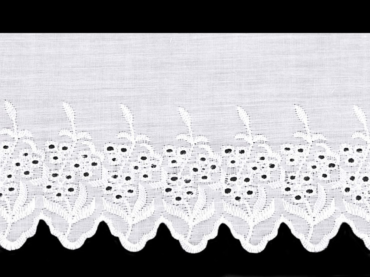 Polyester Broderie Anglaise / Madeira Lace width 11.5 cm