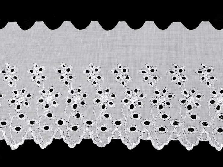 Madeira - Broderie Anglaise Edge Lace Trim width 11 cm
