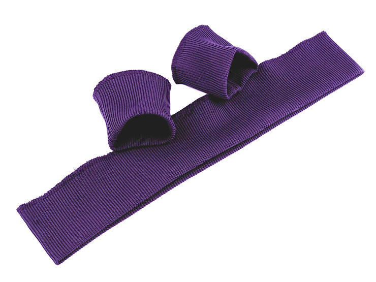 Bündchenstoff elastisch Breite 7 cm Set (2x Ärmel, 1x Taille)