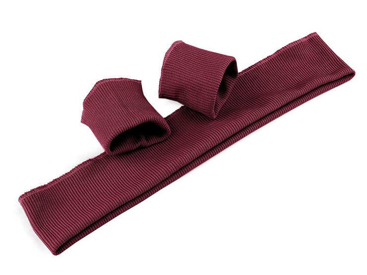 Bündchenstoff elastisch Breite 7 cm Set (2x Ärmel, 1x Taille)
