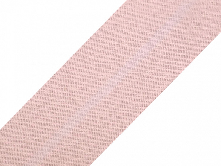 Schrägband Baumwolle Breite 20 mm gefalzt