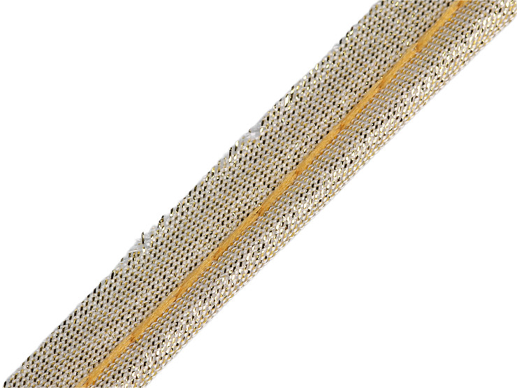 Lurexová paspulka / kéder šírka 10 mm