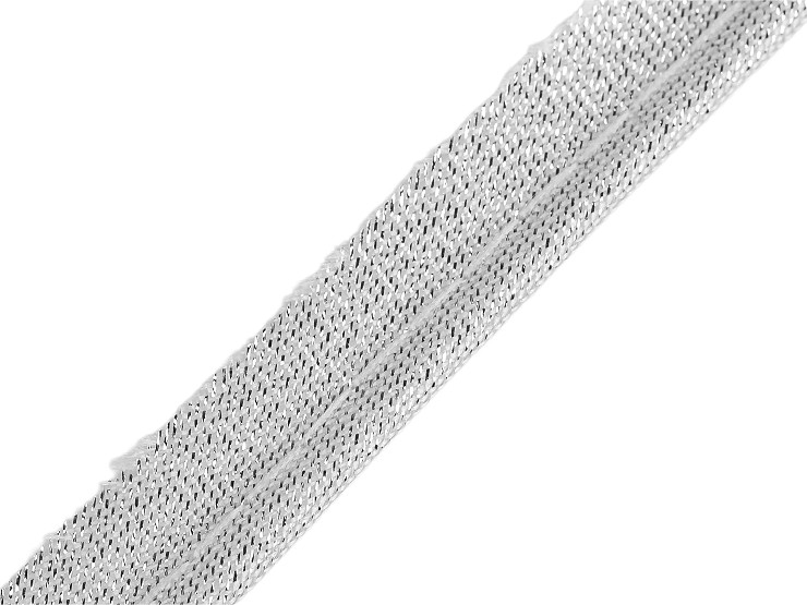 Lurexová paspulka / kéder šírka 10 mm