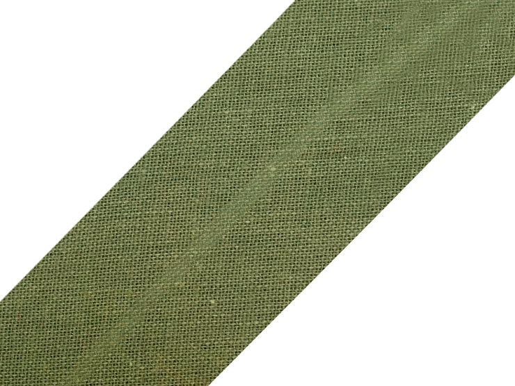 Sbieco semplice, in cotone, larghezza: 30 mm
