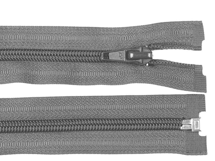 Reißverschluss spiralförmig 5 mm, 50 cm für Jacken POL