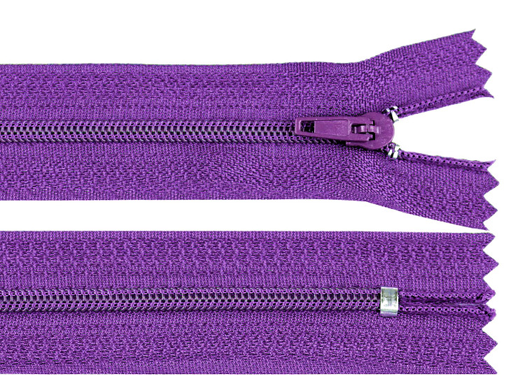 Špirálový zips No 3 dĺžka 18 cm pinlock