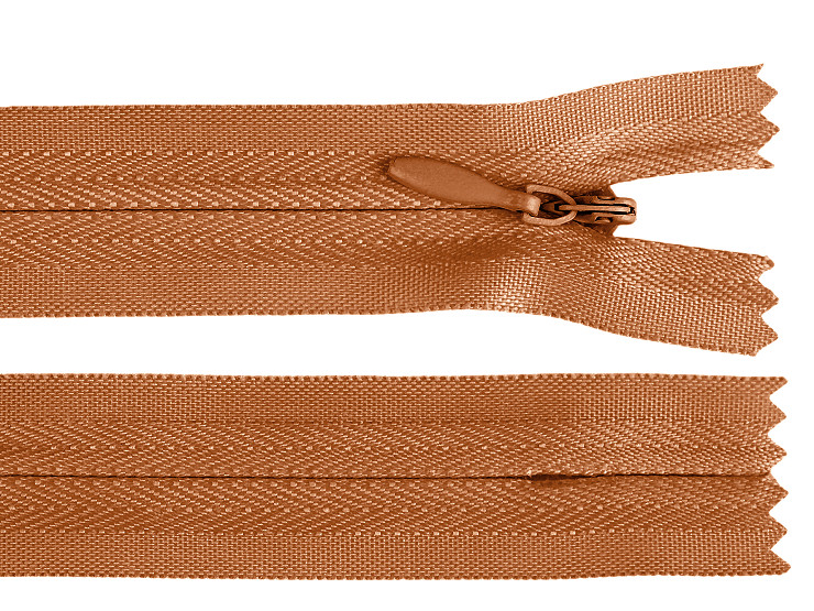 Chiusura lampo, invisibile, numero 3, lunghezza: 40 cm