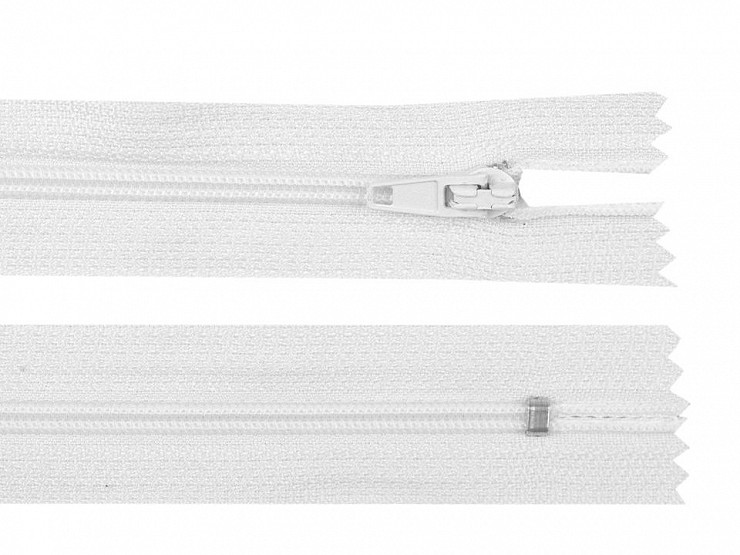 Nylon Zipper width 3 mm length 30 cm autolock