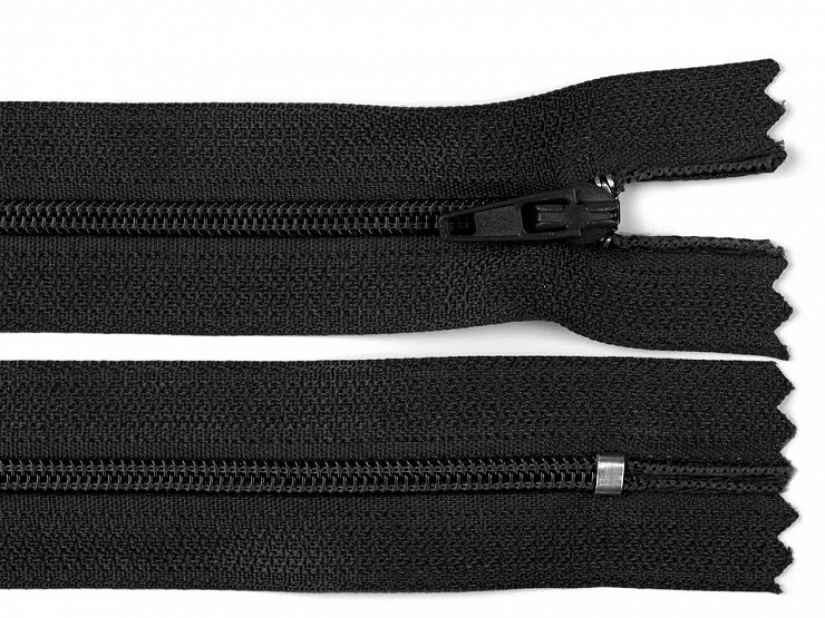 Nylon Zipper width 3 mm length 60 cm autolock