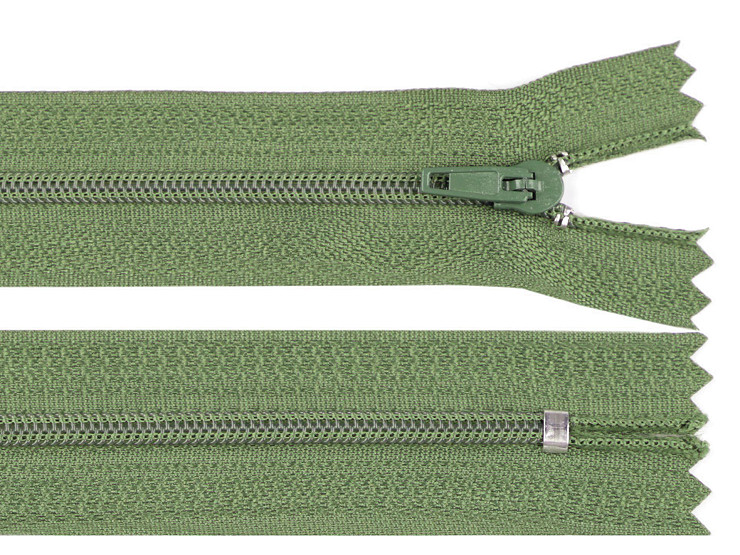 Špirálový zips No 3 dĺžka 35 cm pinlock