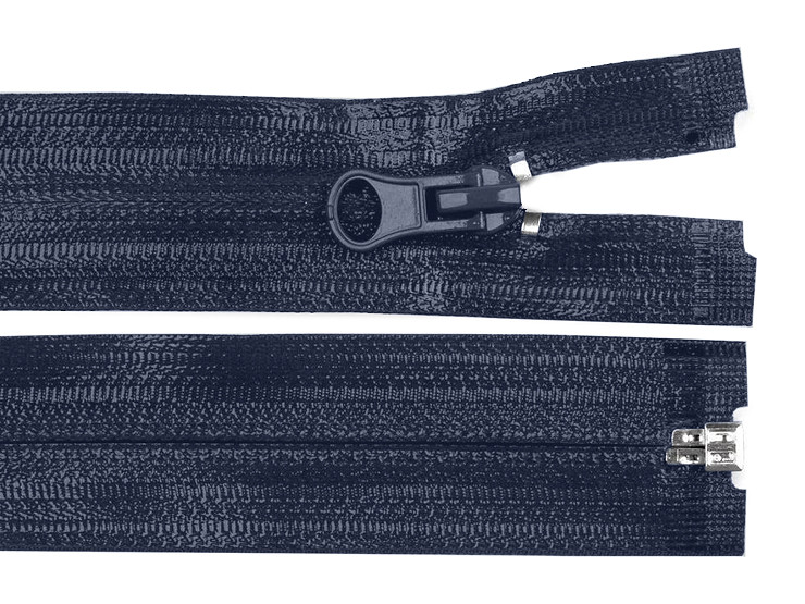 Water Resistant Nylon Zipper, width 7mm, length 75 cm
