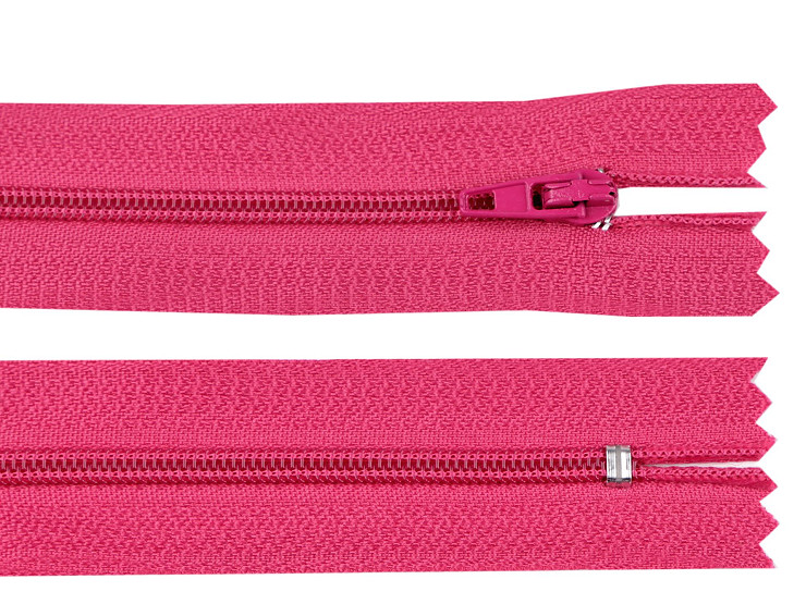 Nylon Zipper width 3 mm length 12 cm autolock